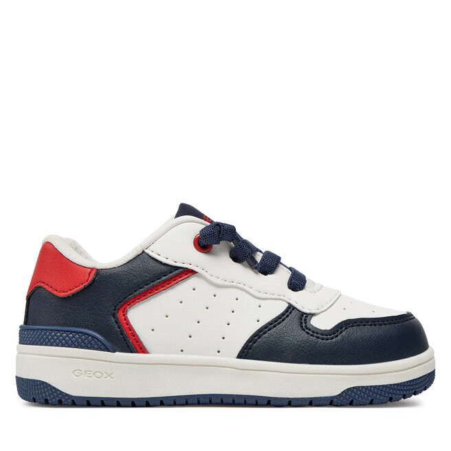 

Кроссовки Geox J Washiba Boy J45LQB 05411 C0899 S White/Navy, темно-синий/белый