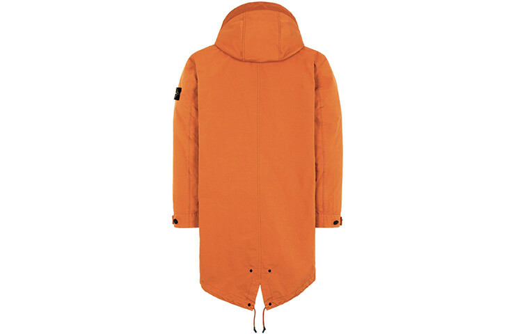 Пальто-парка унисекс Stone Island, оранжевый — фото 4