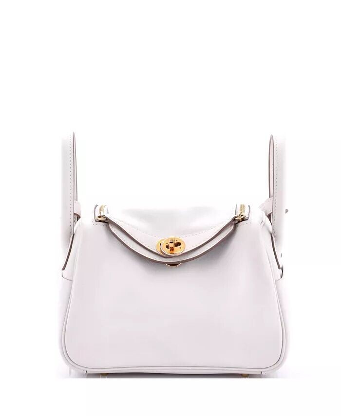 

Мини-сумка Lindy Verso Swift Pre-Owned HERMÉS, коричневый/бежевый