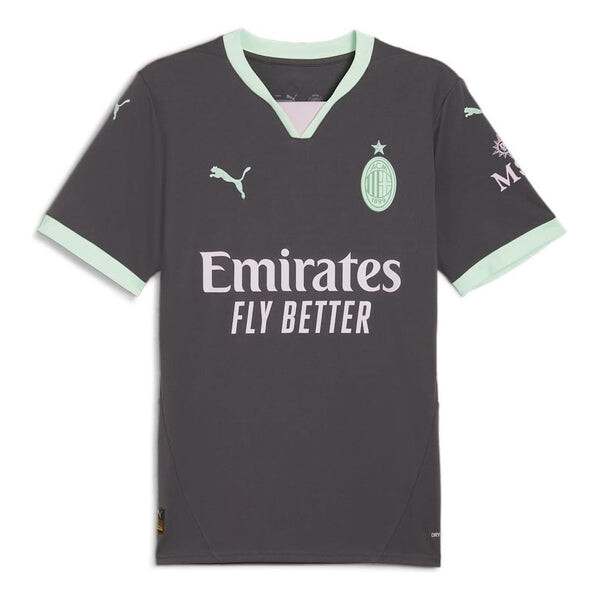 

Спортивная футболка ac milan 24/25 third jersey 'grey mint' Puma, серый