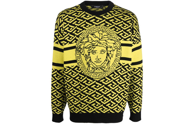 

Монограмма Medusa свитер VERSACE, желтый