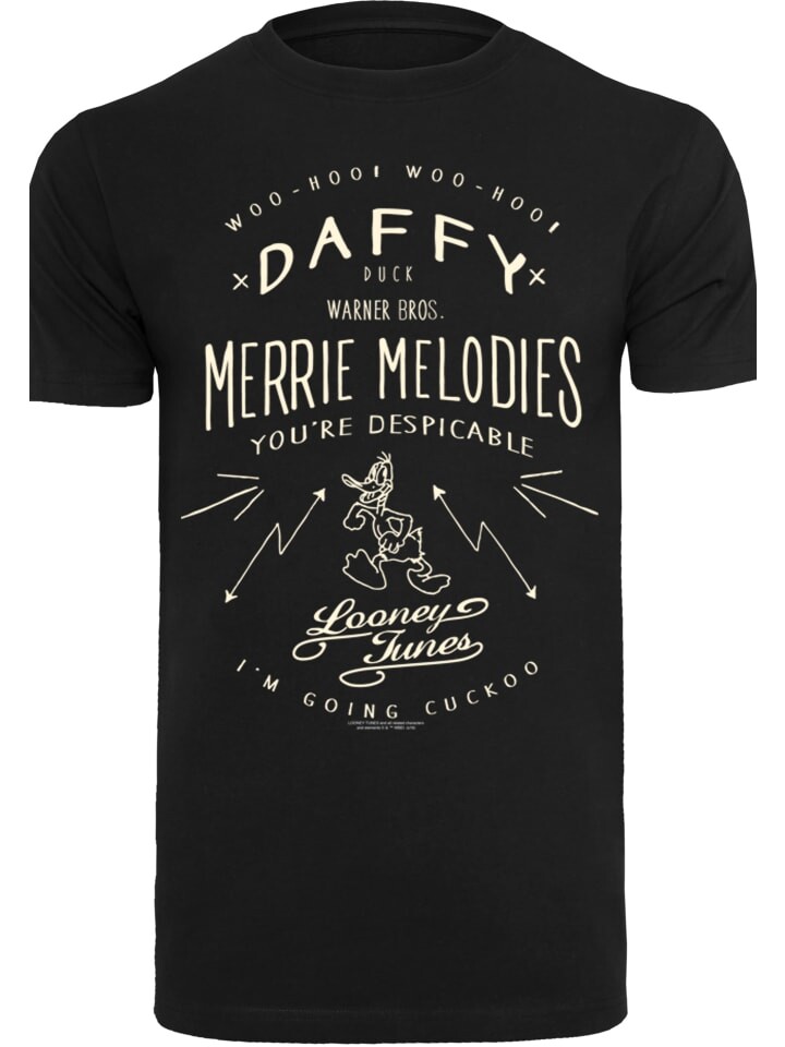 

Футболка F4NT4STIC Looney Tunes Daffy Duck Vintage, черный