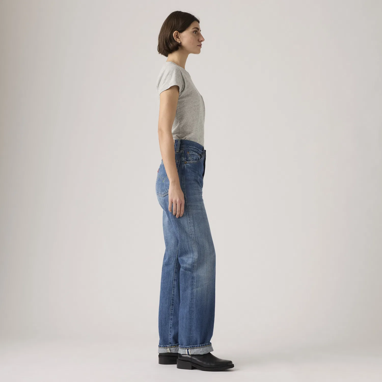 Женские джинсы 701 1950-х годов Levi's, Medium Wash — фото 4