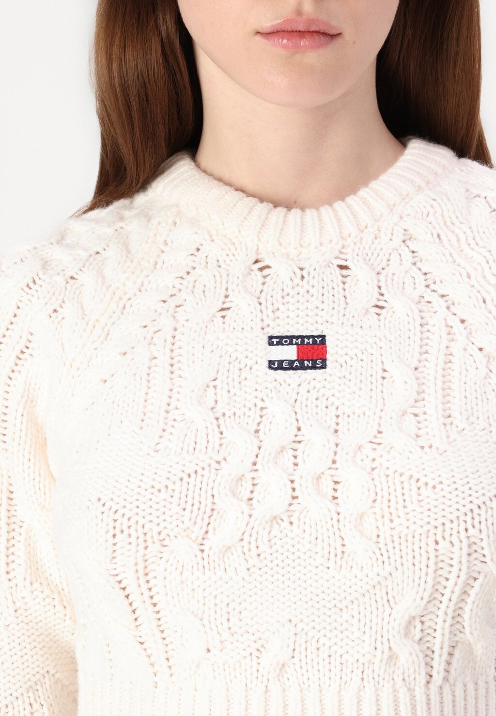 

Джемпер BADGE STAR Tommy Jeans, белый
