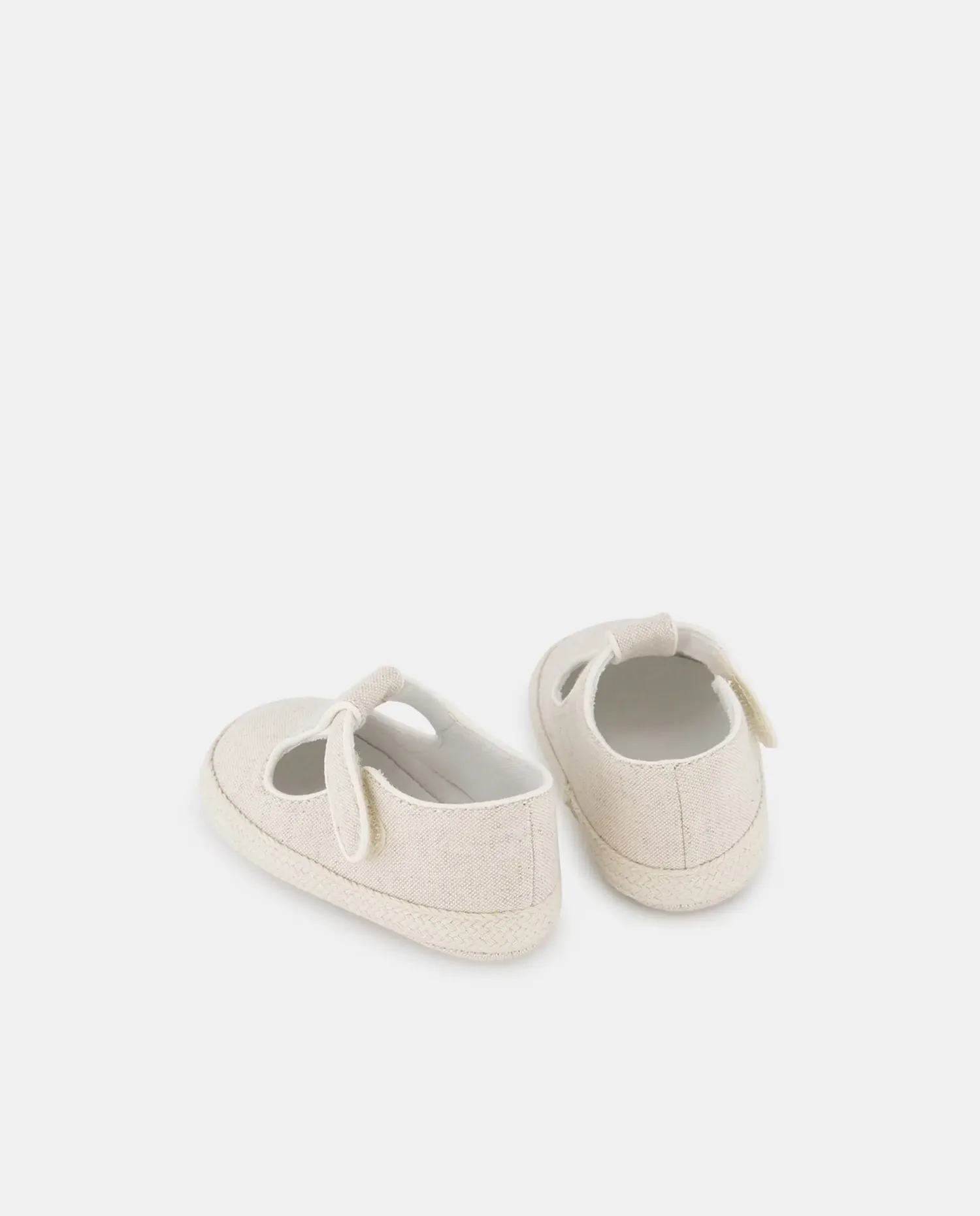 Мягкая обувь Pepito из канвы для младенцев Baby El Corte Inglés, 120 Crudo — фото 3