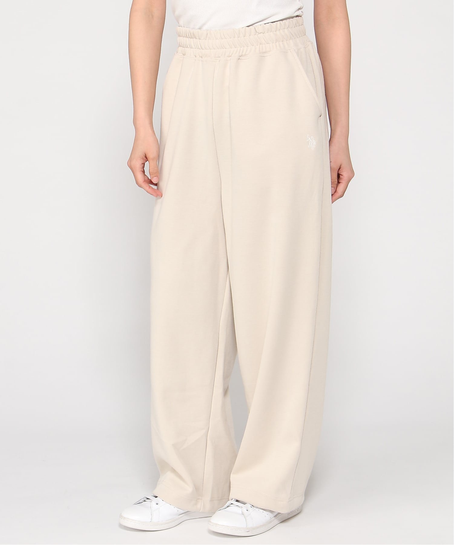 Ассоциация поло США / (Женщины) Картонные спортивные штаны U.S. Polo Assn., beige