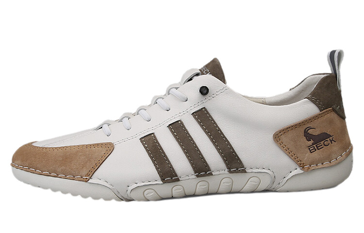 

Кроссовки мужские Lifestyle Shoes Men Low-Top Beck, белый/зеленый