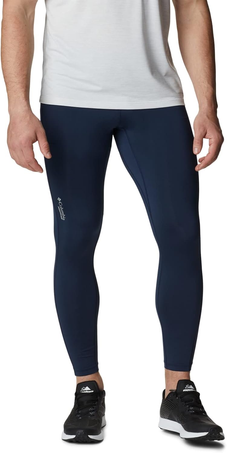 

Columbia Мужские стандартные беговые тайтсы Endless Trail, Collegiate Navy