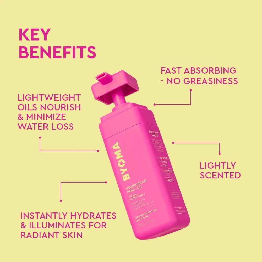Масло для тела BYOMA Nourishing Body Oil 200ml — фото 3