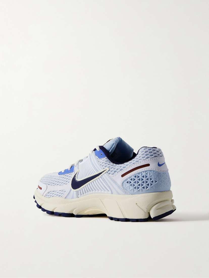 Кроссовки Zoom Vomero 5 из кожи и сетки с резиновой отделкой Nike, голубой — фото 3