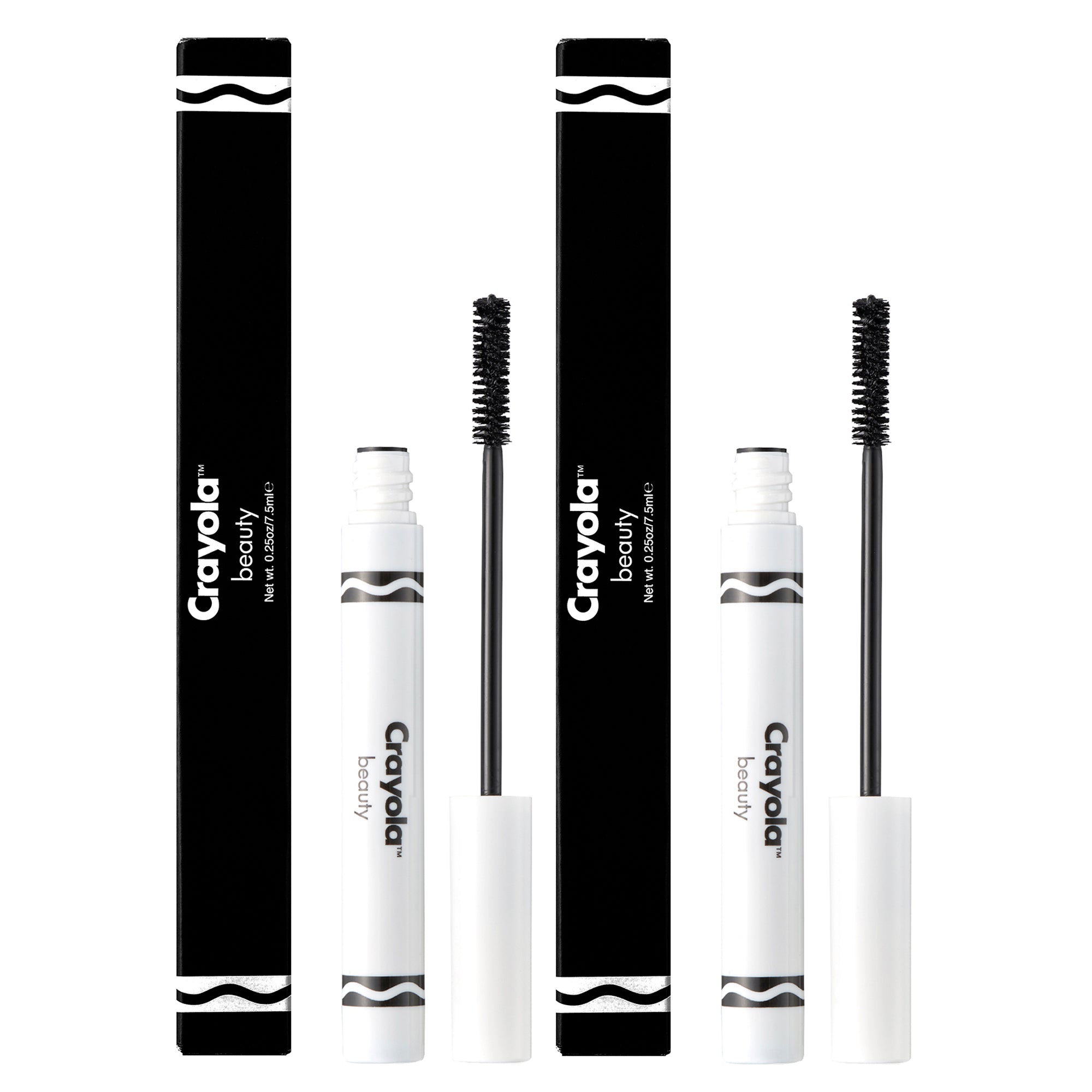 

Тушь для ресниц Crayola - черная от Crayola для женщин - 0,25 унции - упаковка из 2 штук