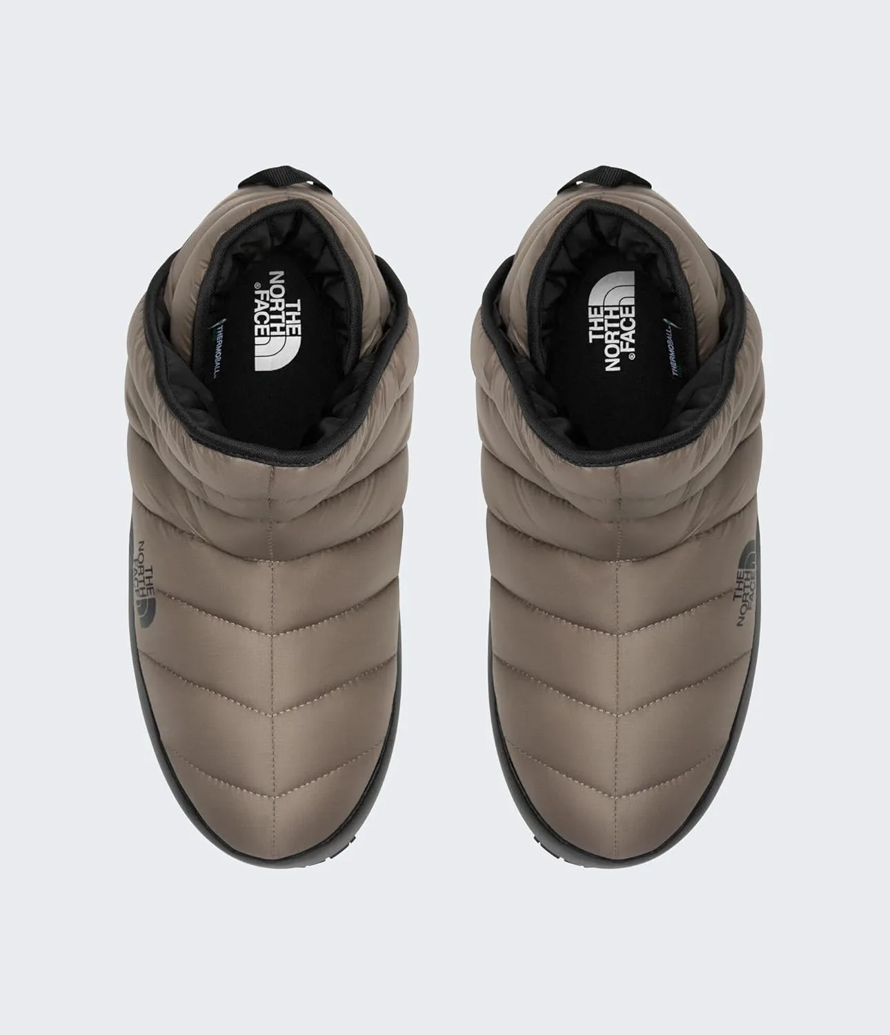 Зимние ботинки THE NORTH FACE Men's ThermoBall Traction, мокко/черный — фото 4