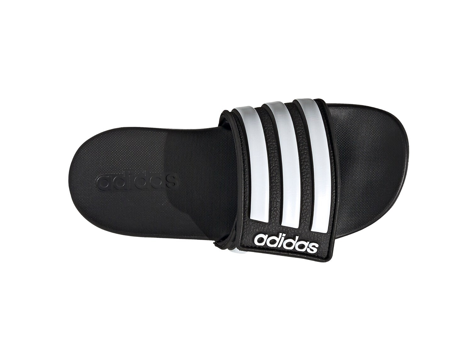 Сандалии детские Adidas Adilette Comfort Comfort, черно-белый — фото 4