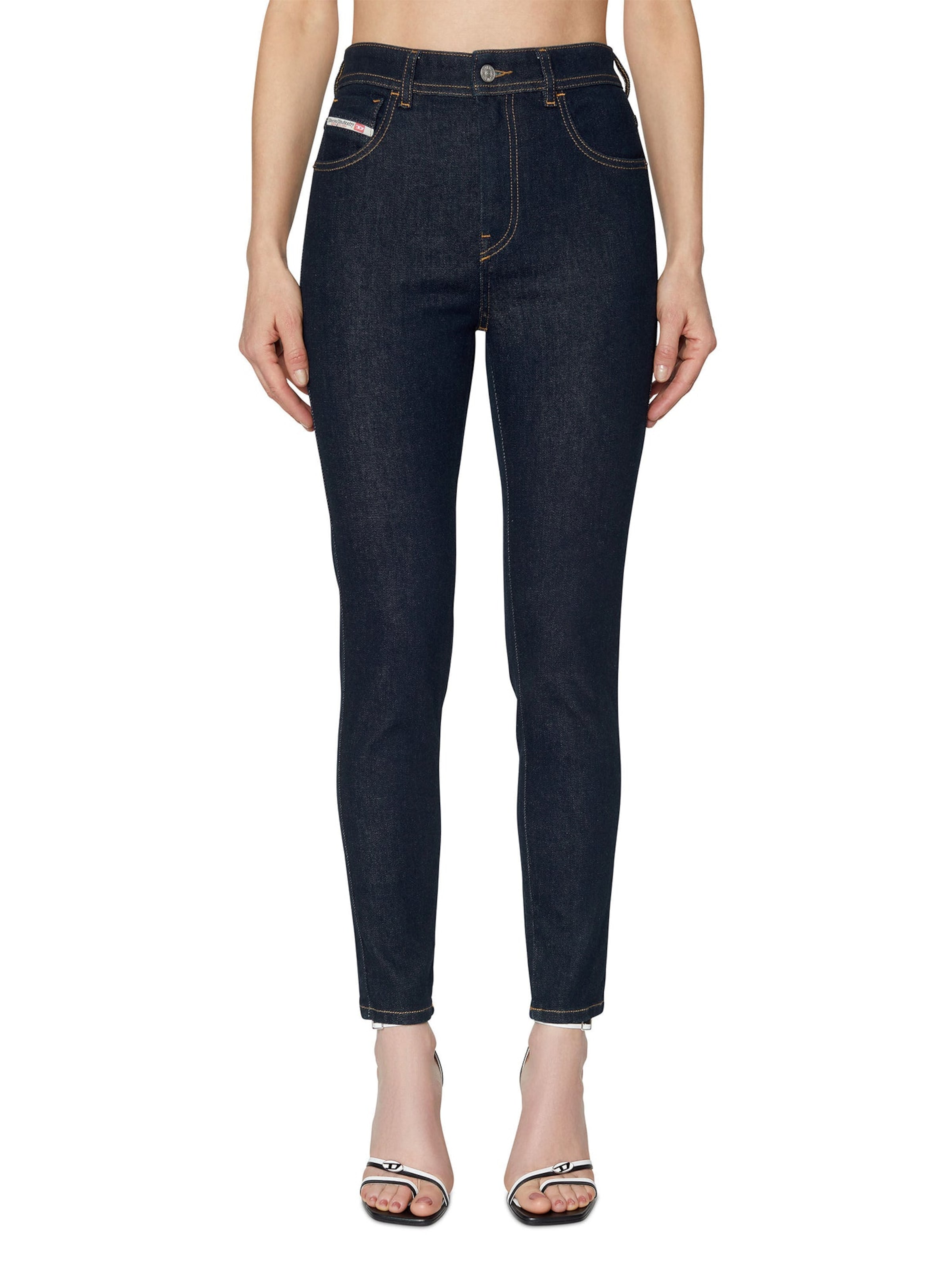 DIESEL Скинни джинсы '1984 SLANDY-HIGH' в цвете Night Blue — фото 2