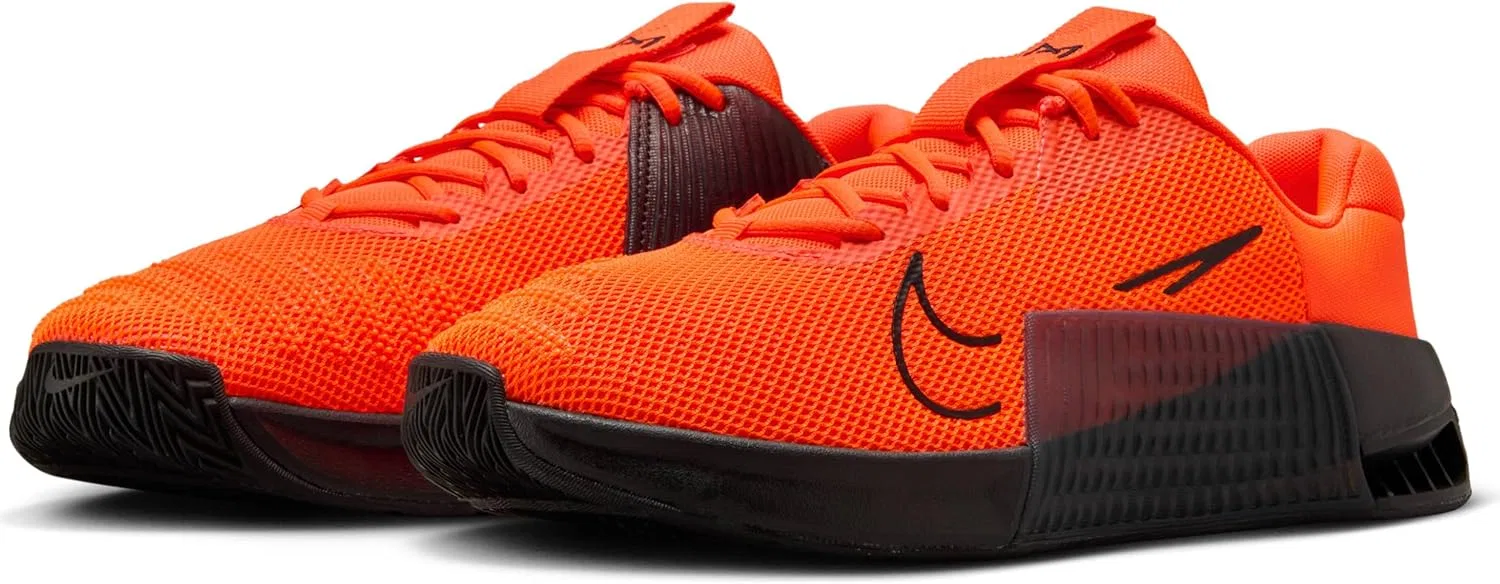 Мужские тренировочные кроссовки Nike Metcon 9 DZ2617, Hyper Crimson Black Hyper Orange — фото 2