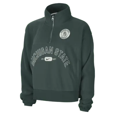 

Куртка Nike Michigan State Fly, цвет Pro Green/Black