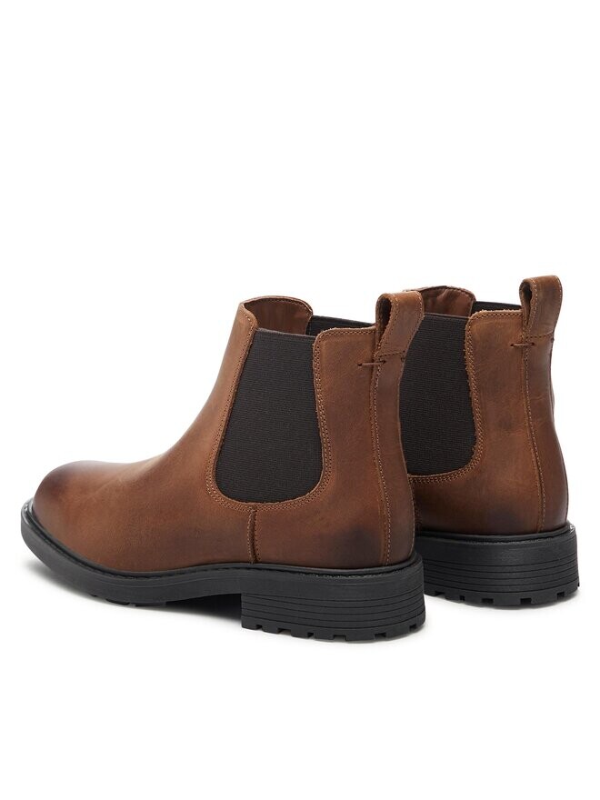 Ботинки женские Clarks Orinoco2 Lane на плоской подошве, коричневый — фото 3