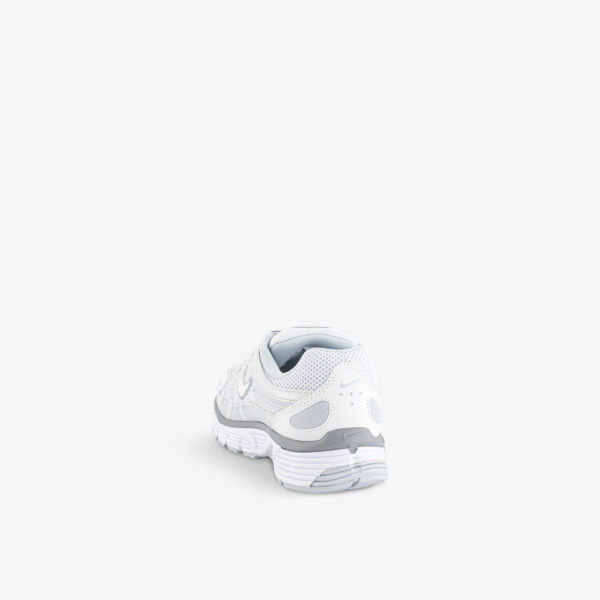 Кроссовки Nike P-6000 из кожи и сетки с вышитым логотипом, белый — фото 4