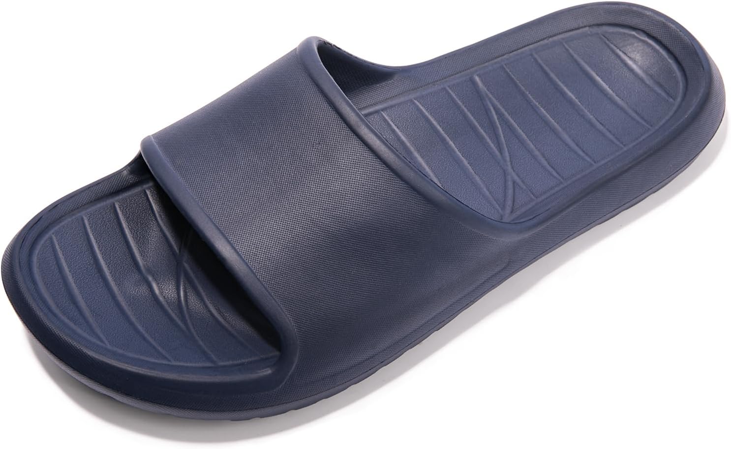 

Мужские шлепанцы для душа Colgo, быстро сохнущие, с мягкой подошвой, для ванной, комнаты в общежитии, дома, спортзала и бассейна, темно-синий