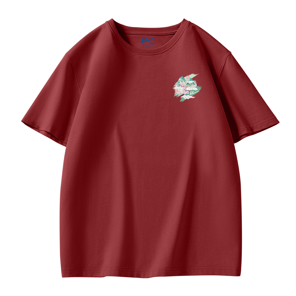 

Футболка унисекс WARRIOR, бордовый, Красный, Футболка унисекс WARRIOR, бордовый