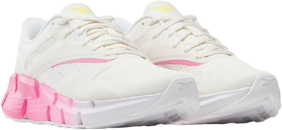 Кроссовки Reebok для взрослых унисекс Zig Dynamica 5, Vintgchalk White Trupink — фото 4