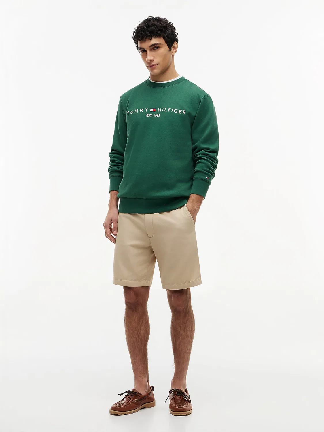 Обычные брюки-чиносы 'Dover' Tommy Hilfiger, Beige — фото 3