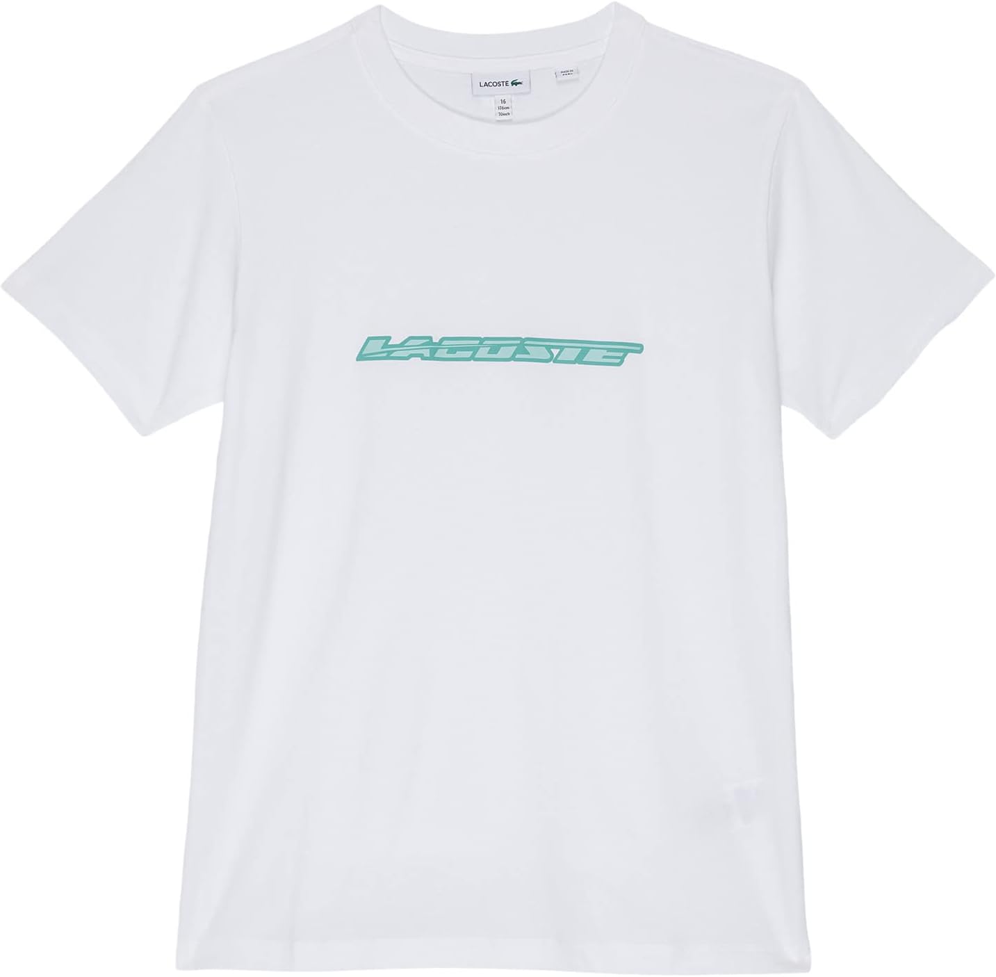 

Футболка Lacoste Short Sleeve Crew Neck T-Shirt, белый