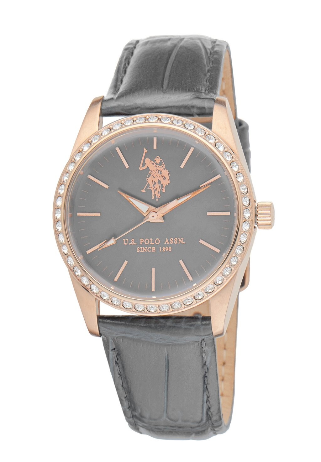 

Часы RANYA U.S. Polo Assn., цвет rose gold grey