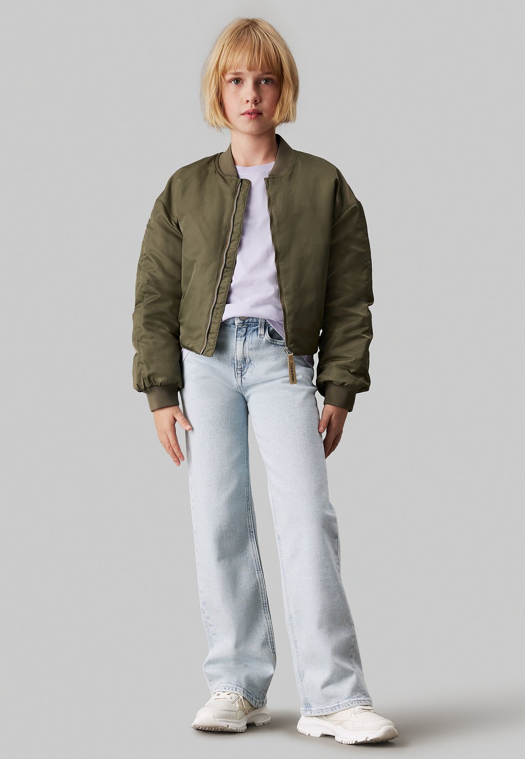 

Джинсы WIDE Calvin Klein Jeans, светло-голубой
