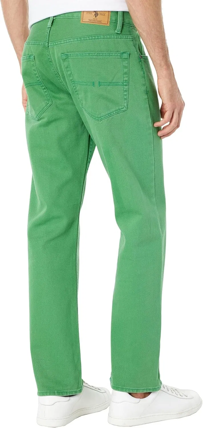 Джинсы Slim Straight U.S. POLO ASSN., Washed Cactus — фото 2