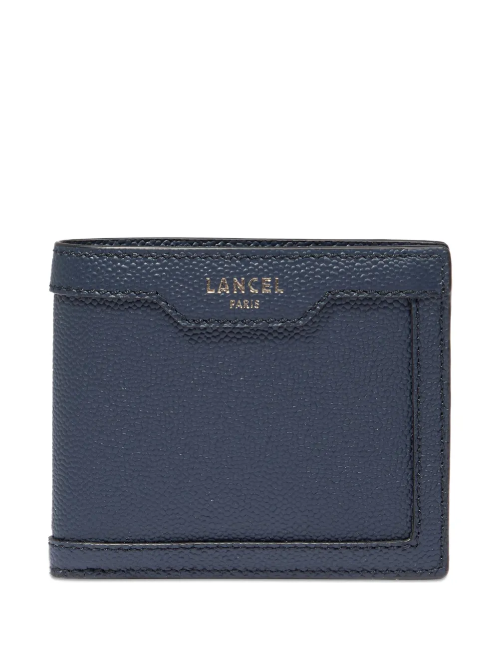 

Компактный кожаный кошелек Lancel, синий