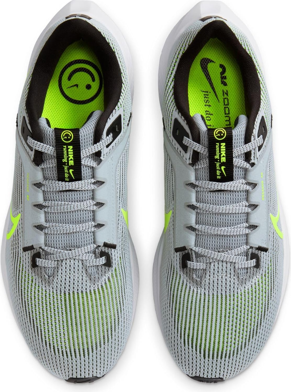 Мужские кроссовки Nike низкие, белый/черный/серый — фото 3