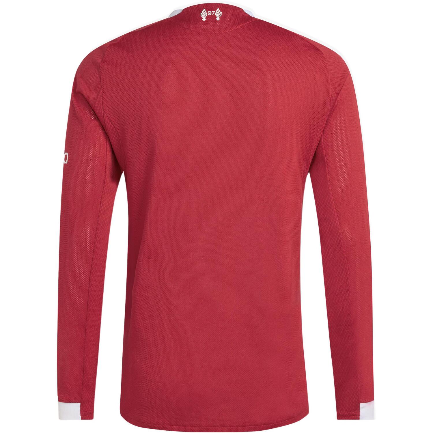 Футболка Liverpool Fc 25/26 длинный рукав домашняя аутентичная Adidas, красный — фото 2
