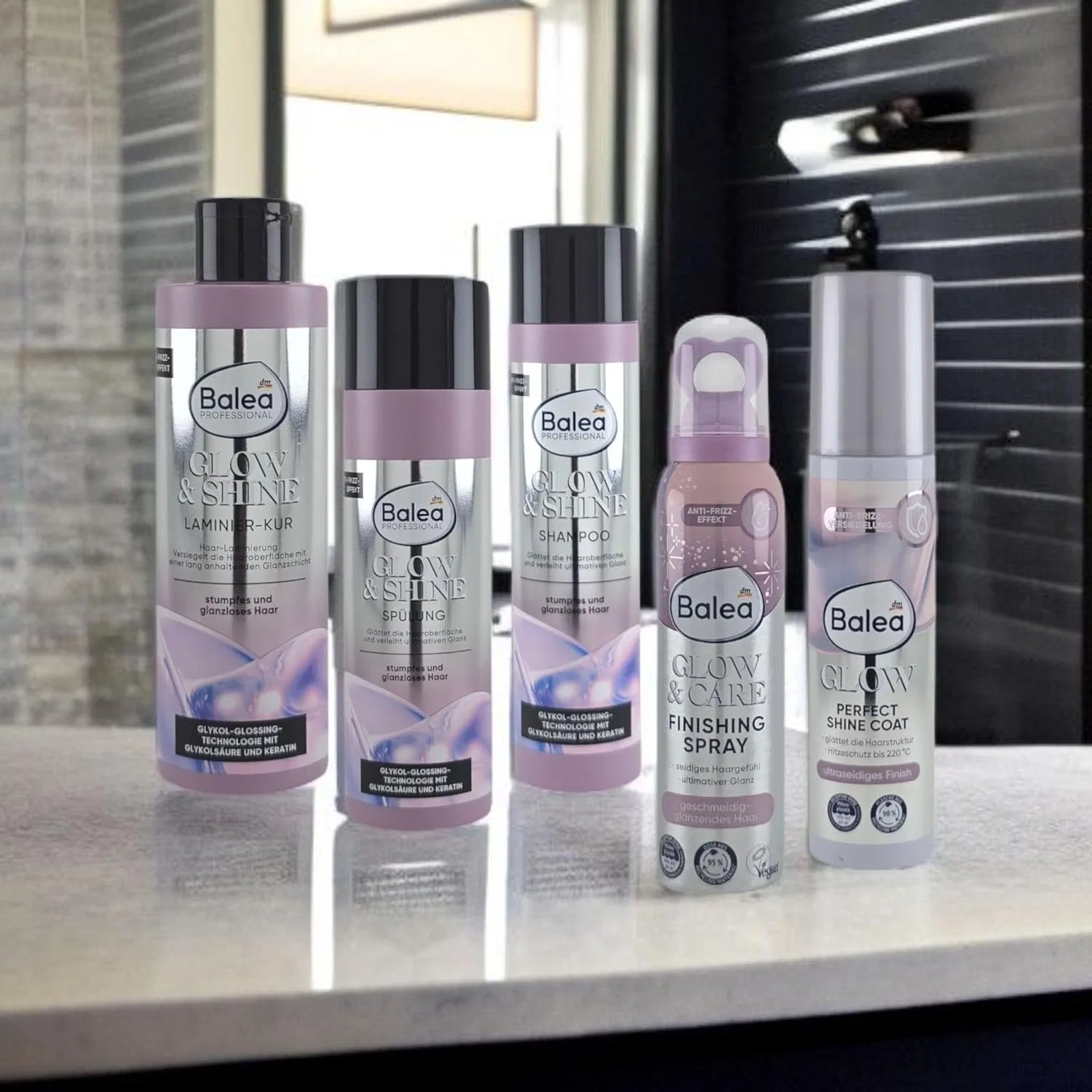 Набор для ухода за волосами «Glow & Shine Complete Set» от Balea Generisch — фото 3