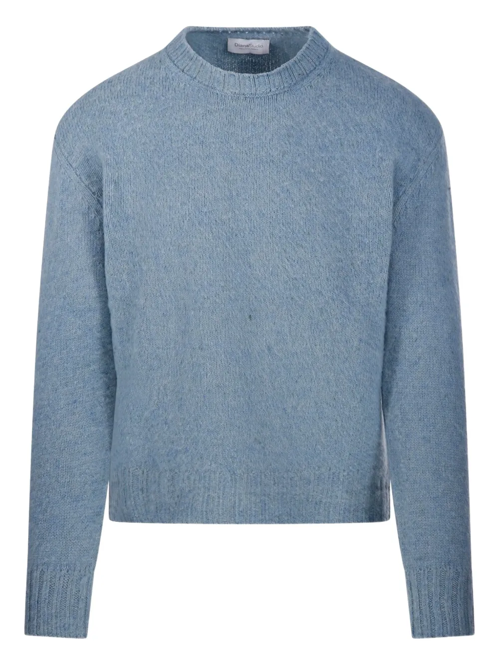

Свитер с круглым вырезом Diana Studio, синий