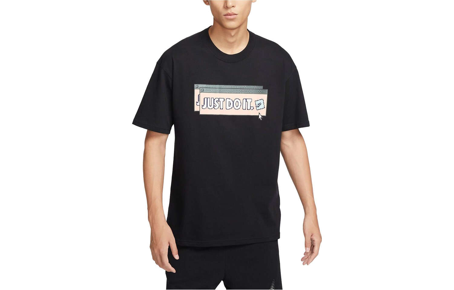 

Мужская футболка Nike, цвет Black