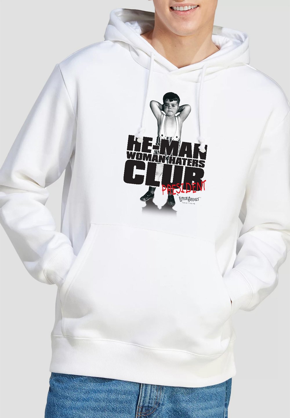

Толстовка LITTLE RASCALS CLUB PRESIDENT Cotton Soul, белый