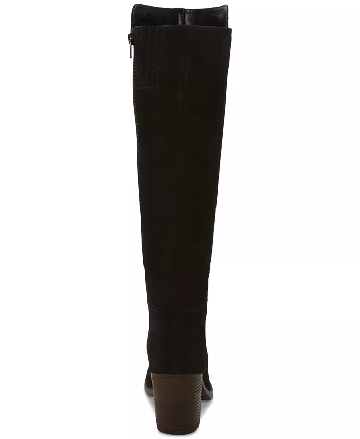 Женские высокие сапоги Bonnay Extra Wide Calf с широким голенищем Lucky Brand, черный — фото 3