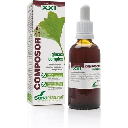 

Композитор 41 Комплекс Джинкокс 50мл, Soria Natural
