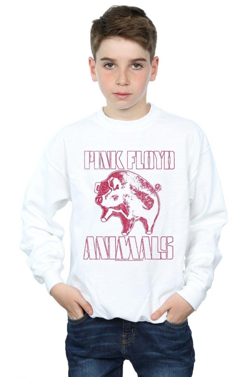 

Толстовка с животными Algie Pink Floyd, белый