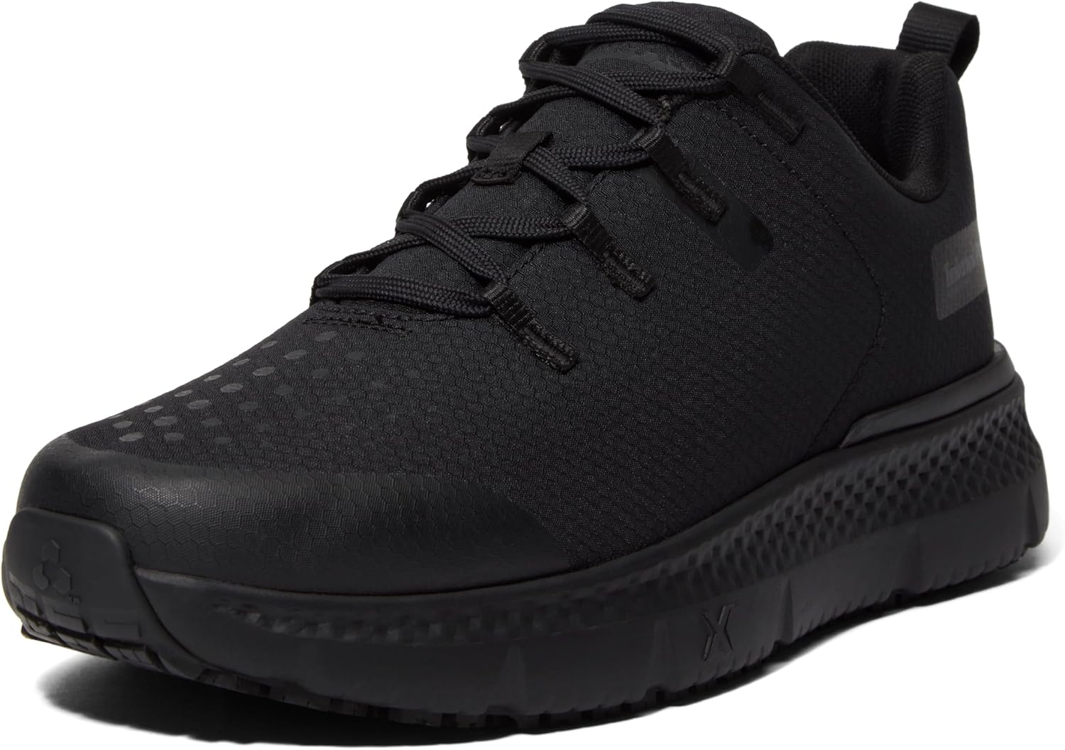

Timberland PRO мужские рабочие туфли для гостиничного бизнеса с мягким мысом Power Shift Ripstop Nylon, устойчивые к скольжению Gripmax, Black