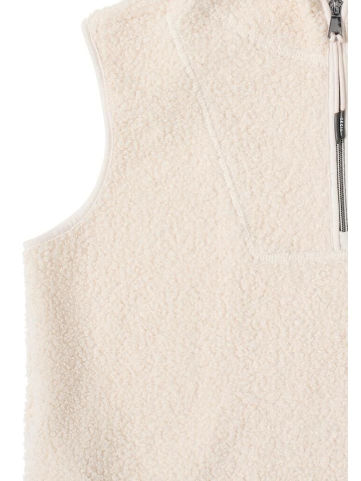 

Cecil Жилет цвета "мишка" ванильно-белый