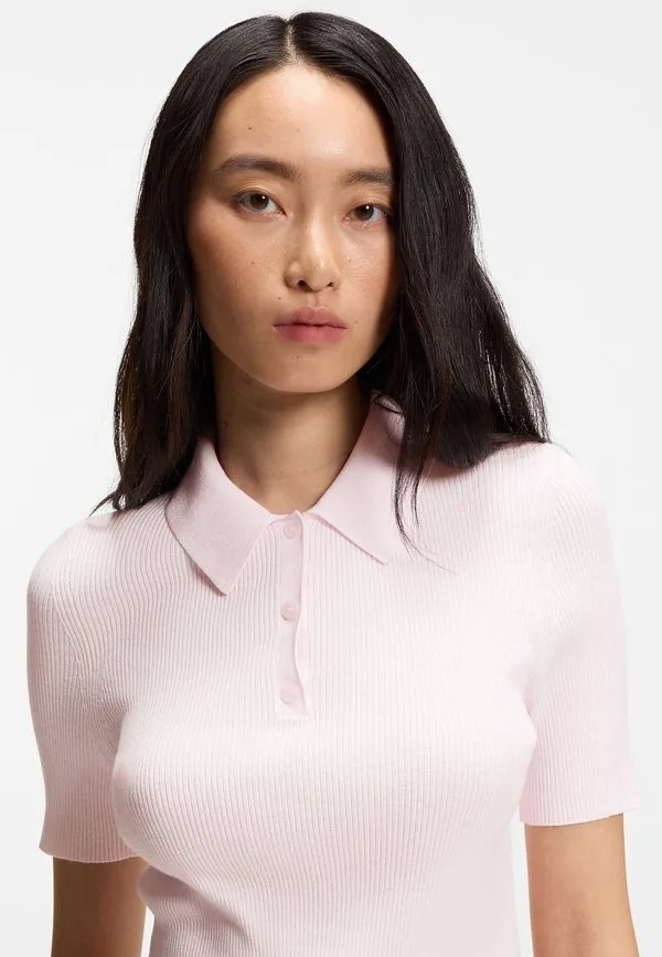 Рубашка-Поло feskus Boss, Light/Pastel Pink — фото 4