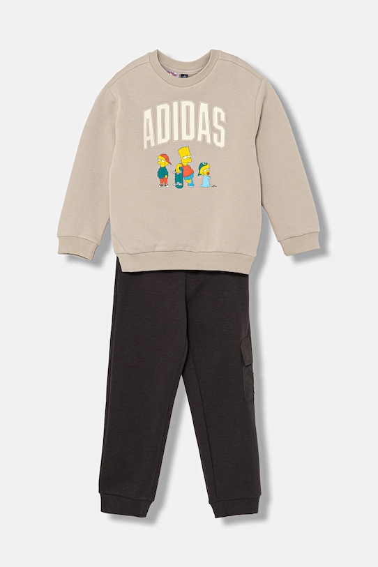 

Детский спортивный костюм Adidas, коричневый