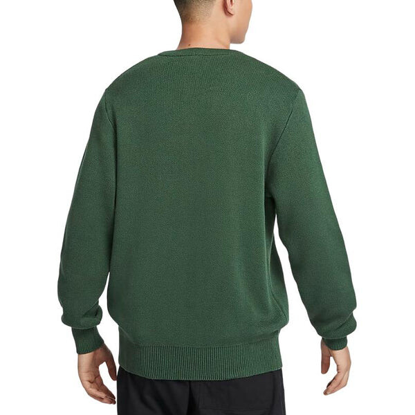 Свитер club sweatshirt 'green' Nike, зеленый — фото 2