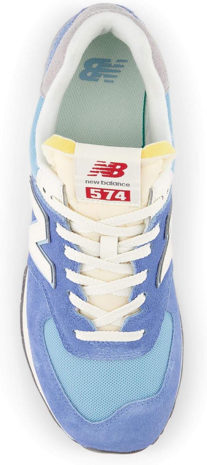 Кроссовки New Balance Unisex-Adult 574 V2, голубой — фото 4