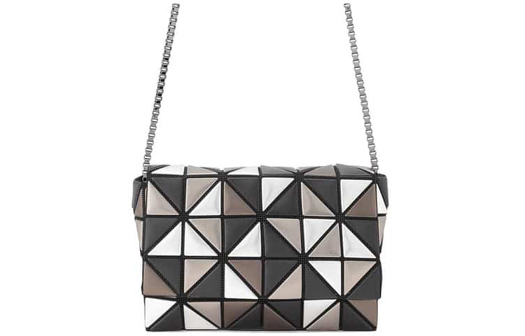 

Платиновая кросс-боди сумка ISSEY MIYAKE