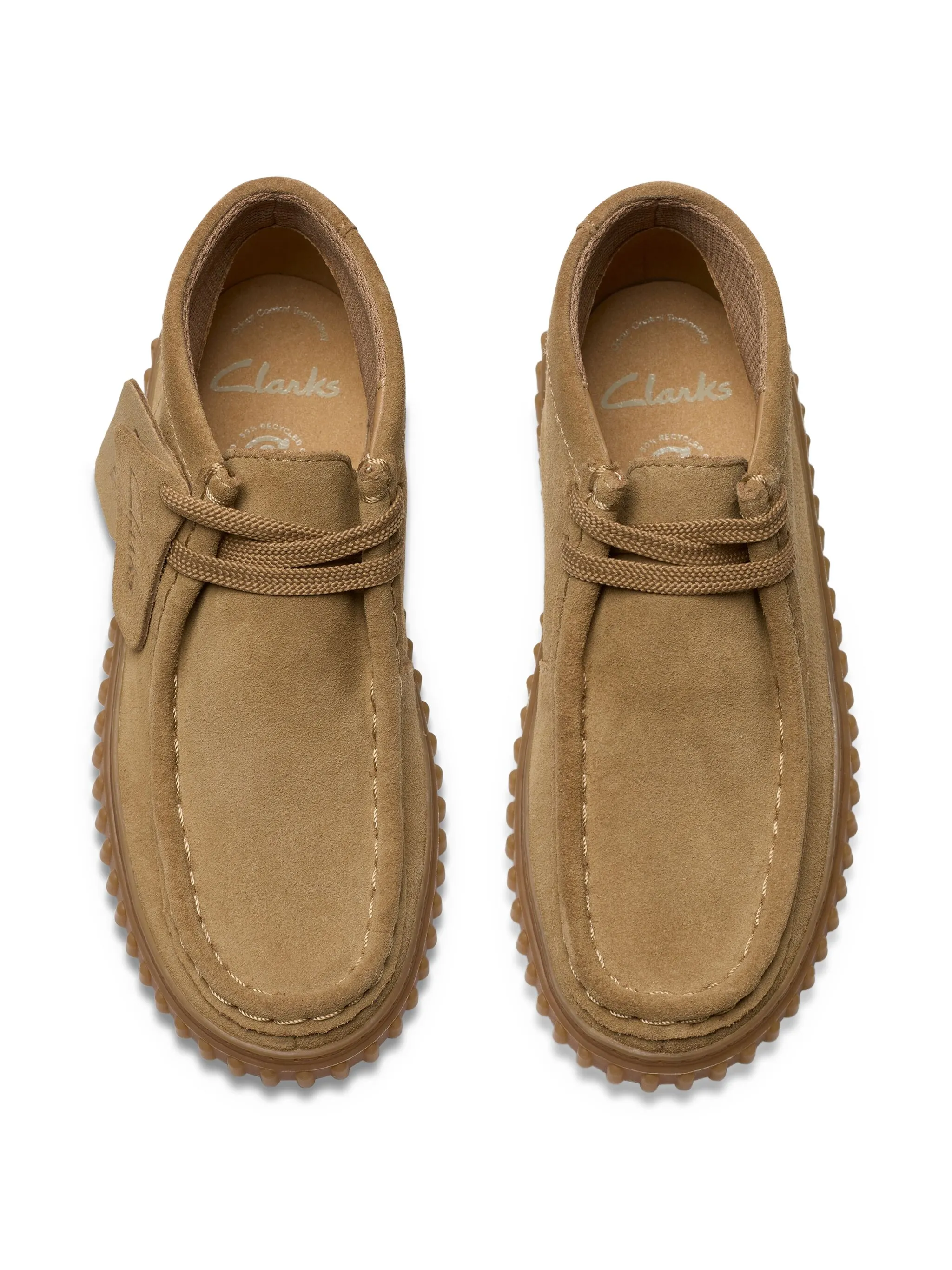 Ботинки Torhill Clarks Kids, коричневый — фото 2
