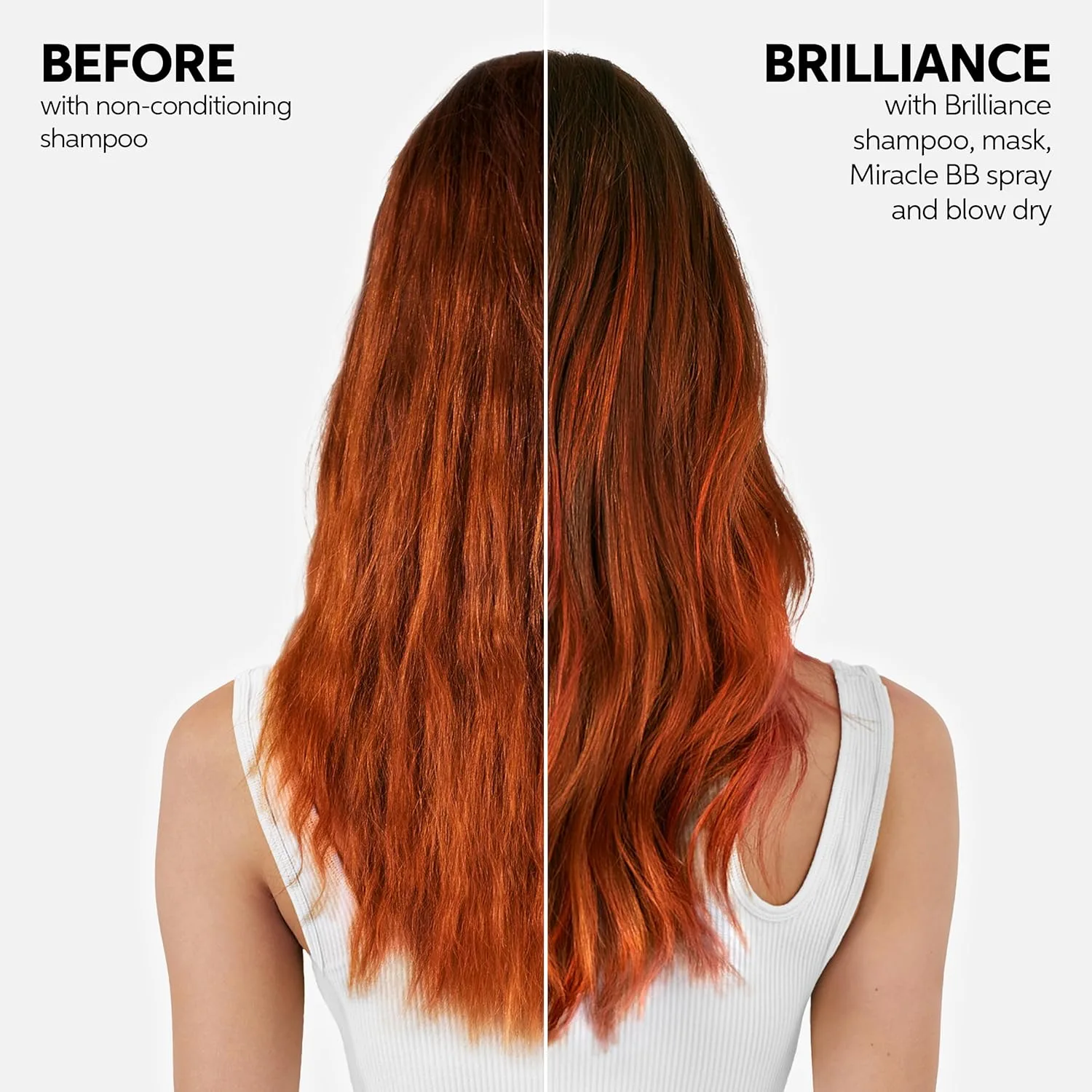 Шампунь Wella Professionals Invigo Brilliance | Для тонких/нормальных окрашенных волос | Интенсивная защита цвета и сохранение яркости | 33,8 жидких унций | 1 л (упаковка из 2 шт.) 1000 мл (2 шт.) — фото 4