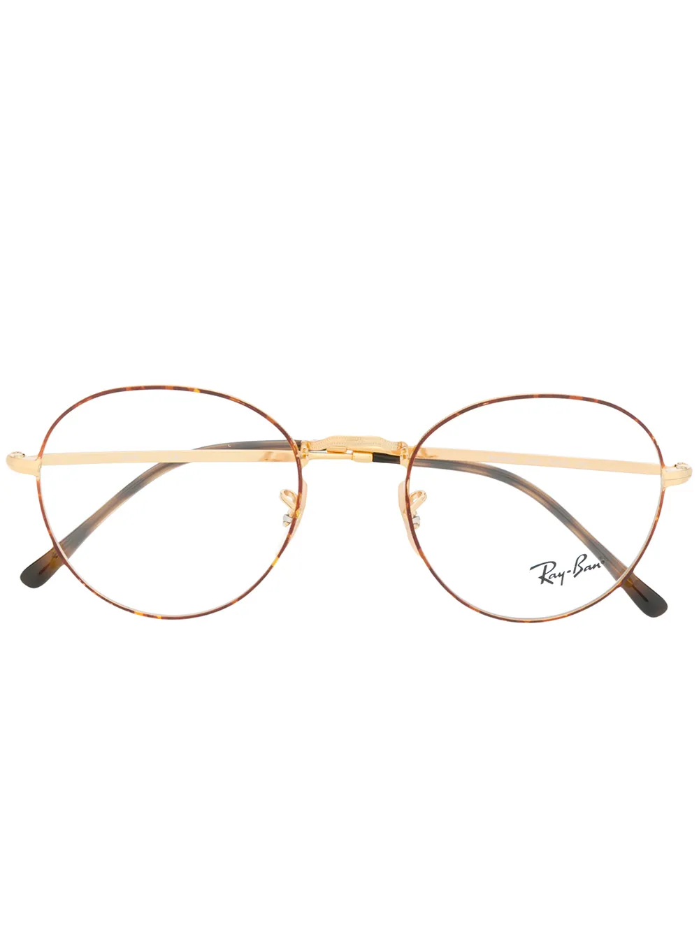 

Очки в круглой оправе Ray-Ban, золотой